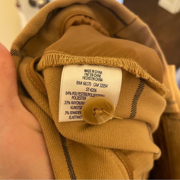 Anthropologie Sable Windowpane Trousers Size 6 Office Wear Professional EUC - Picture 8 of 9